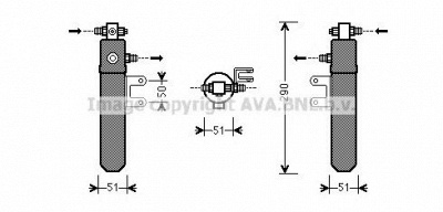 AVA QUALITY COOLING med229 -  Осушитель, кондиционер